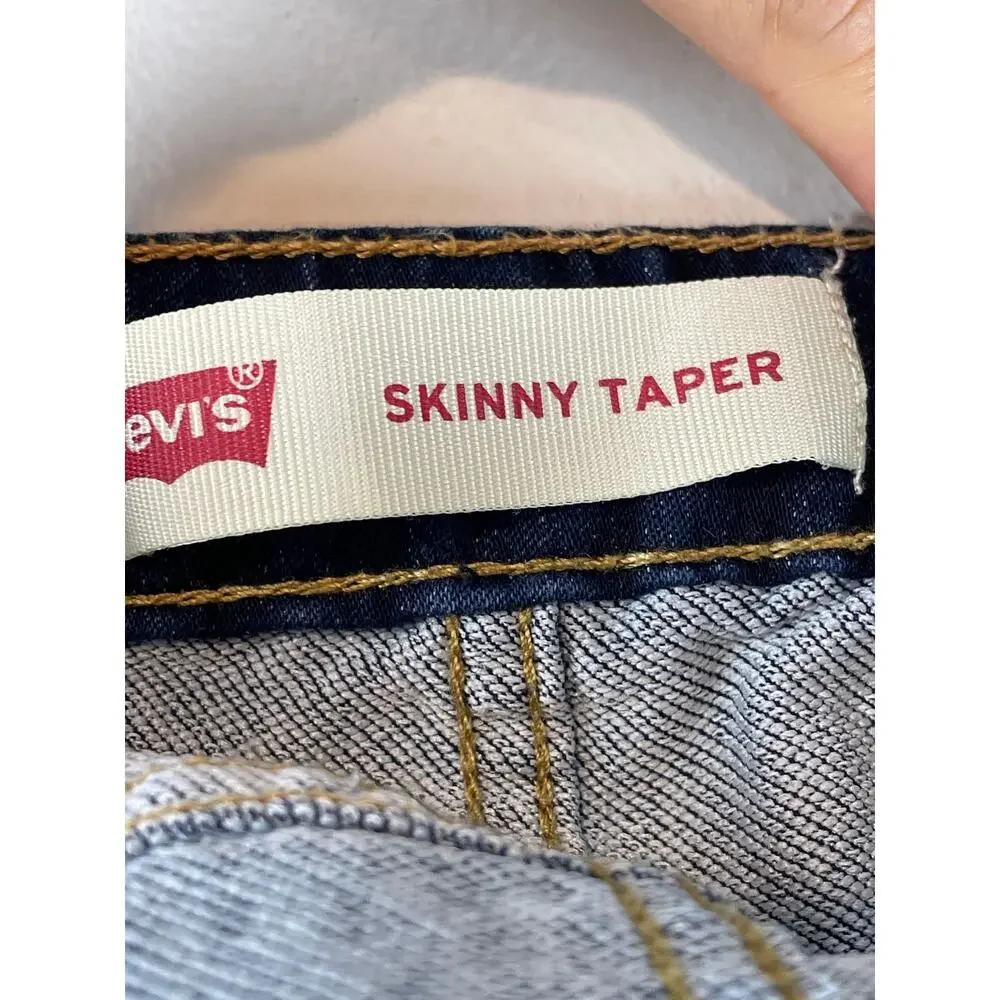 Levi's Skinny Taper Jeans with Functional Draw String Size M (10-12)